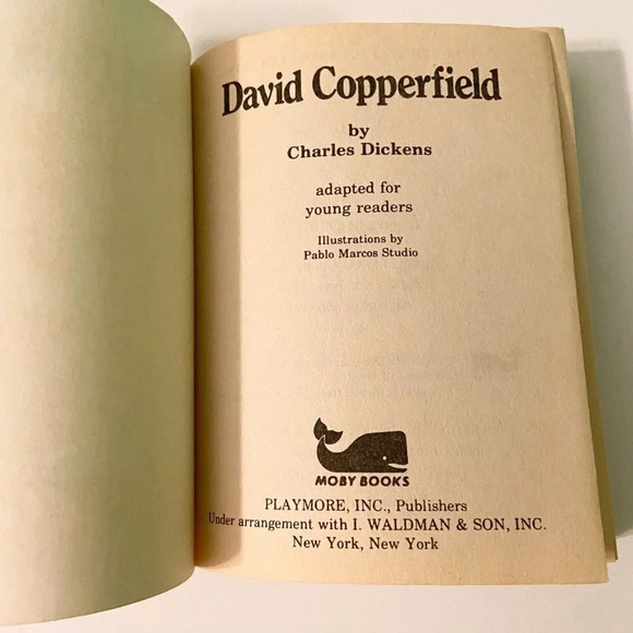 Vintage 1979  David Copperfield by Charles Dickens Illustrated Classic Edition - Picture 7 of 16